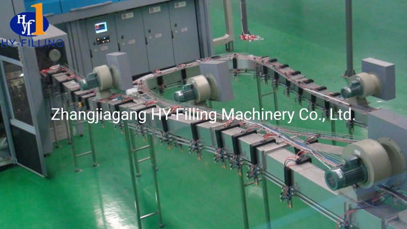 New Provided Hy-Filling Wooden Carton Customized China Roller Air Filled Bottle Conveyor System