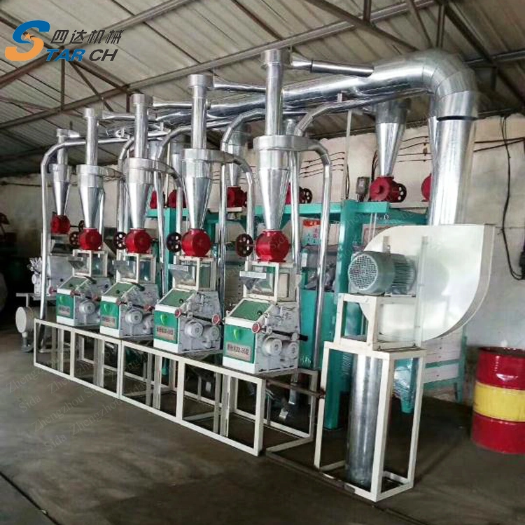 Africa 30 Ton Per Day Maize Grinding Hammer Mill Machine for Sale in Peru