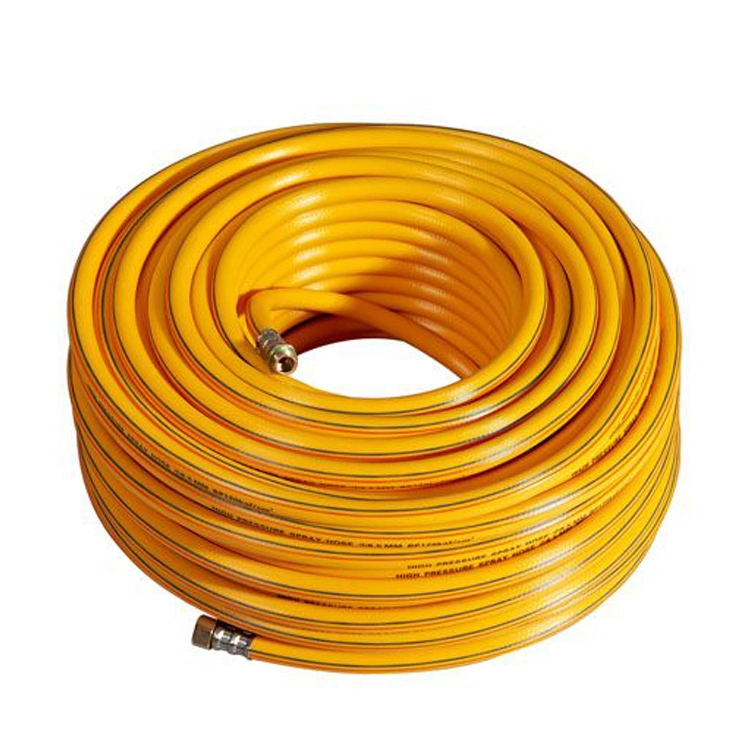 Free Sample No Smell Coil Reel PVC Air Spray Hose for Conveying Water Oil Gas Air and Other Liquid with CE