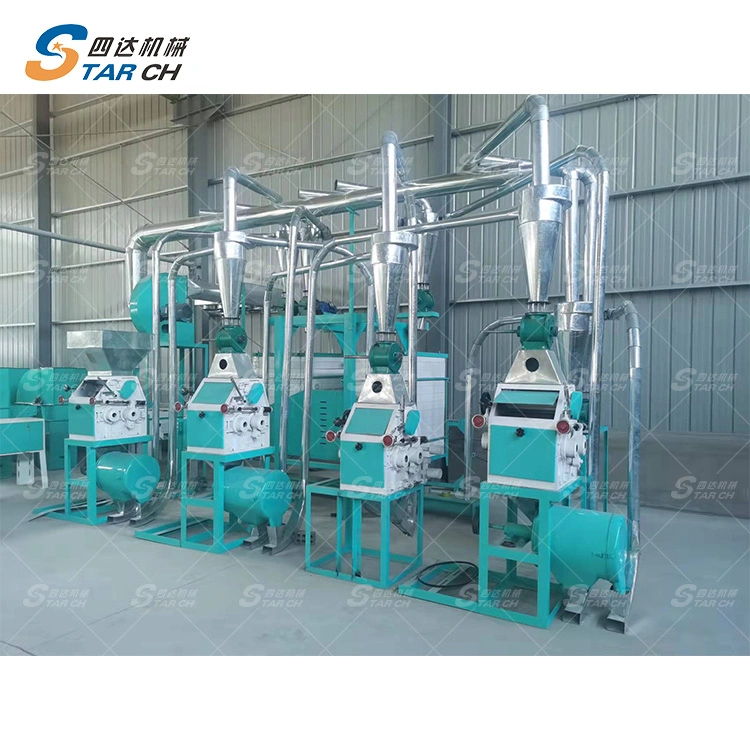 Africa 30 Ton Per Day Maize Grinding Hammer Mill Machine for Sale in Peru