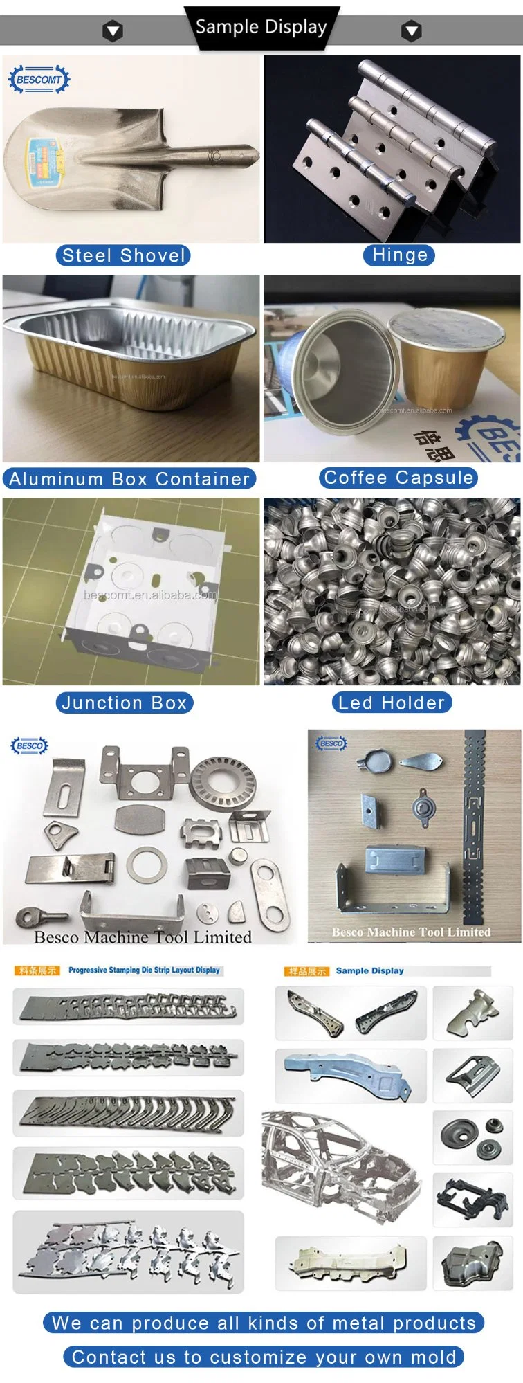 Customizable Stamping Mold for Golden Rings Metal Stamping Mold Punching Die Molds