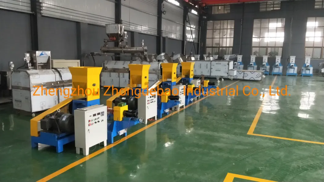 CE Approve Fish Feed Dog Food Cat Food Pet Chew Snack Food Production Line/Making Machines/Process Equipment Animal Fish Feed Pellet Mill