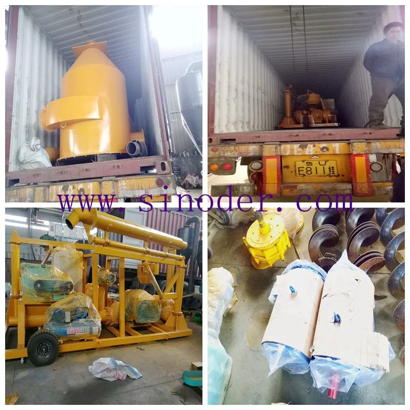 Grain Pneumatic Conveyor Mobile Type Air Powered Soybean Sucking Machine Truck Loading and Unloading System