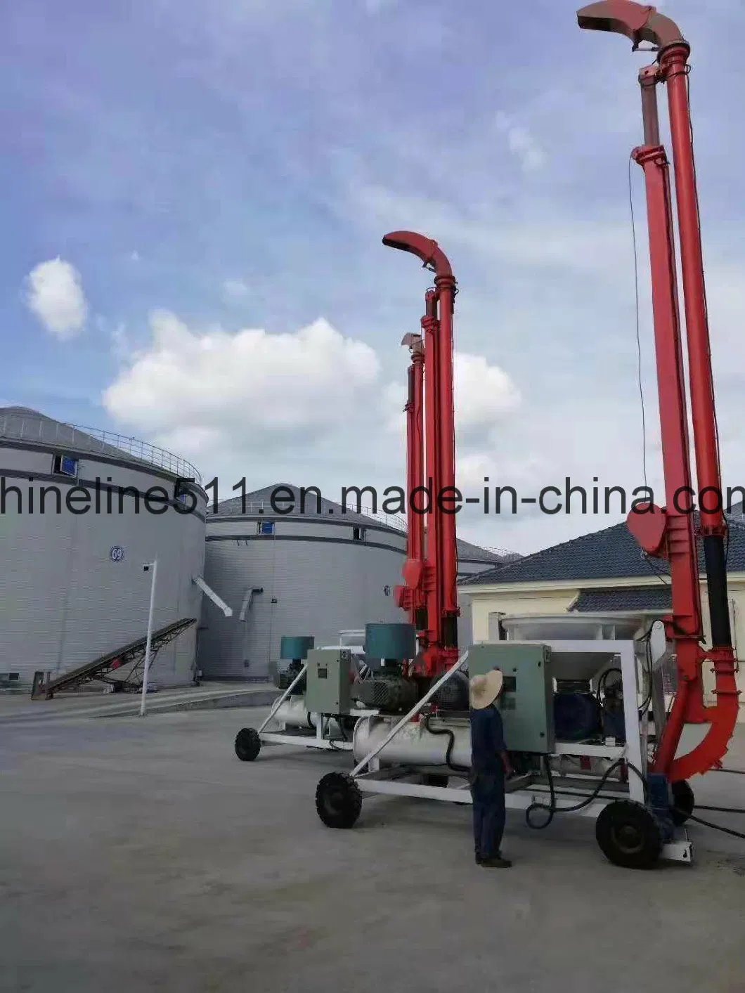 New Transport Xiangliang Brand by Standard Exportatation Cases Belt Conveyor Grain Pump