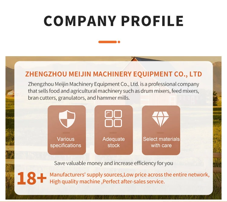 China Manufacture Chicken Cattle Livestock Wood Mill Feed Pellet Making Machine