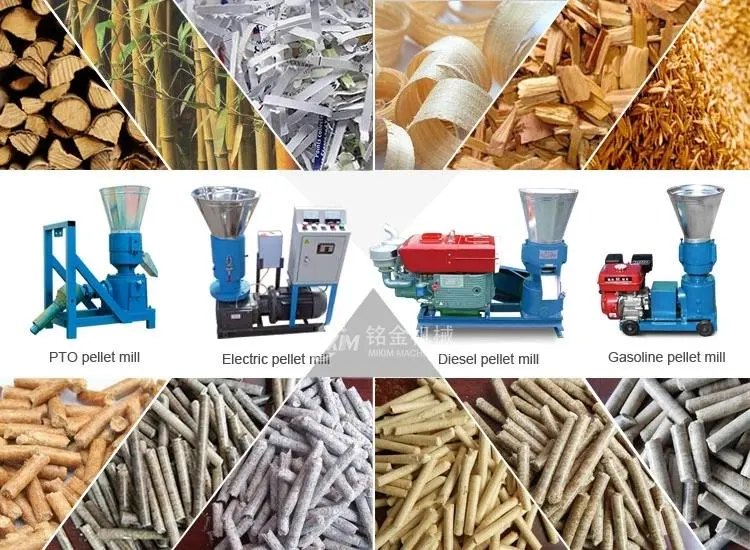 Cattle Pig Goat Chicken Poultry Horse Livestock Feed Pellet Production Line Small Home Use Farm Animal Feed Processing Machines Used Cattle Feed Pellet Mill Mac