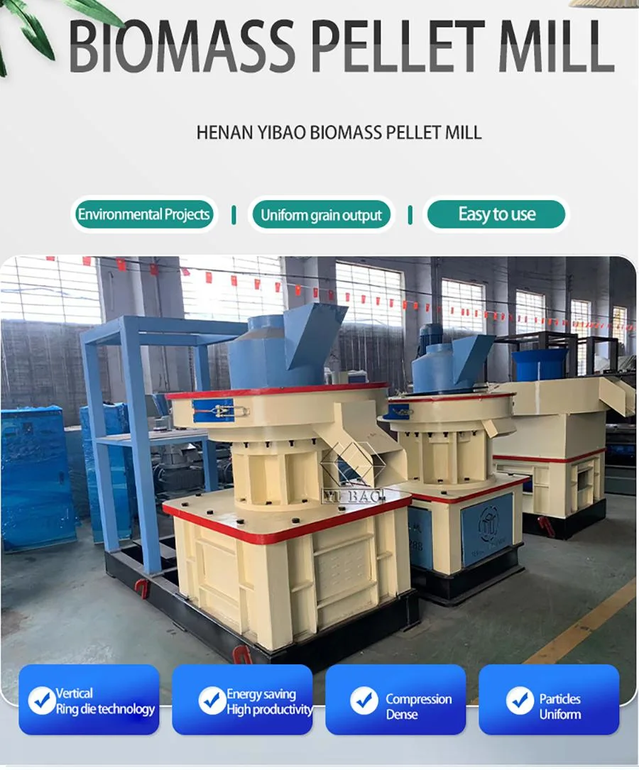 China Professional Manufacturer Machine to Make Wood Pellets Biomass Granulator Production Line