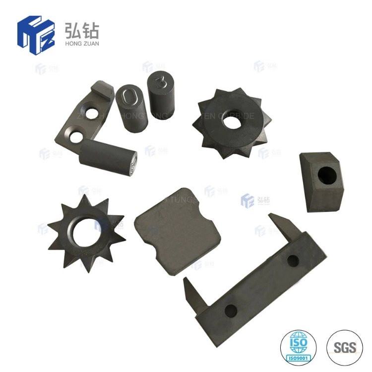 Tungsten Cabide Blades for Tire Shredding Hammers in Recycling Industry