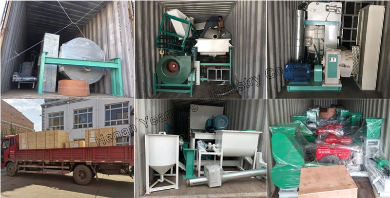 Multifunctional Grain and Straw Feed Grinder Feed Crushing Machine Feed Hammer Mill