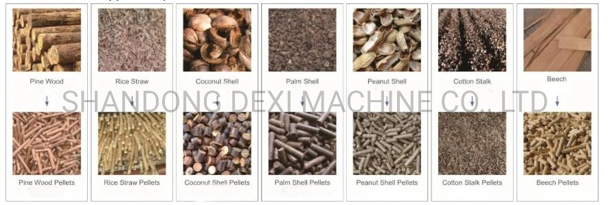 Hot Selling Flat Die Wood Sawdust Pellet Mill Machinery with Capacity 600-800kgs/H