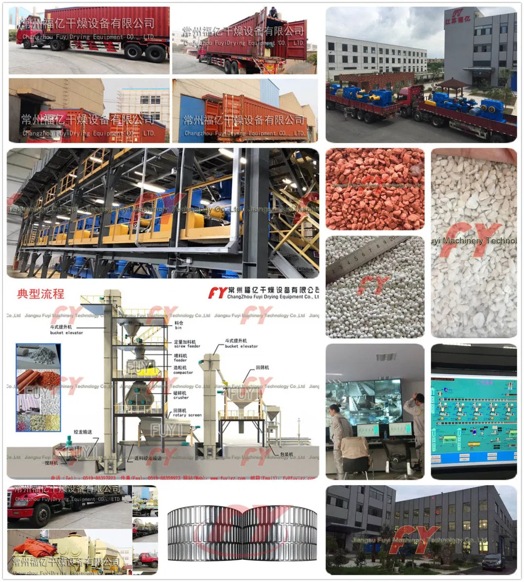 Ammonium sulfate 2-6mm granules twin rollers pellet mill