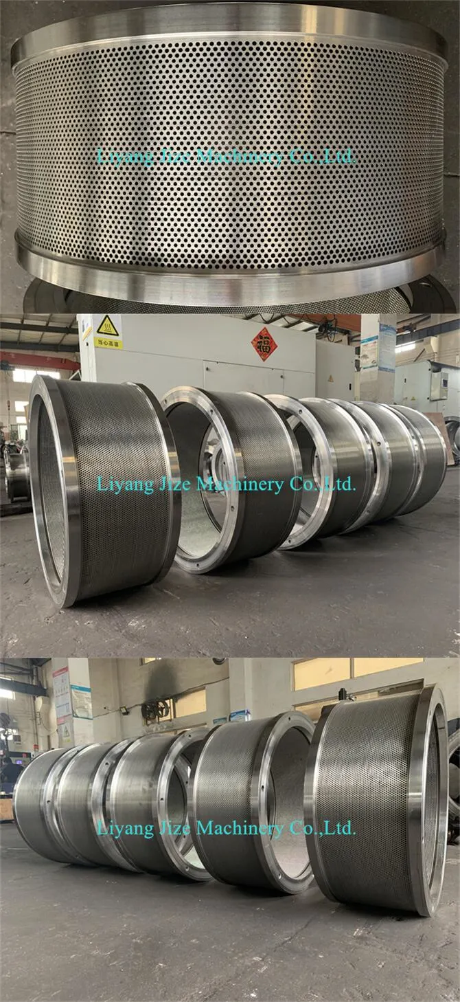 Ss Factory Supply Long Life Pellet Dies Animal Feed Pellet Mill Ring Die Ring Mould for Feed Manufacturing Plant