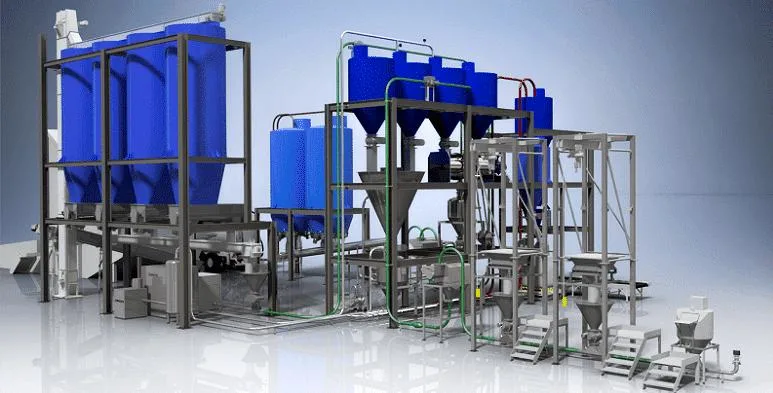 Professional Customization Pneumatic Conveying Equipment for Chemical Plants