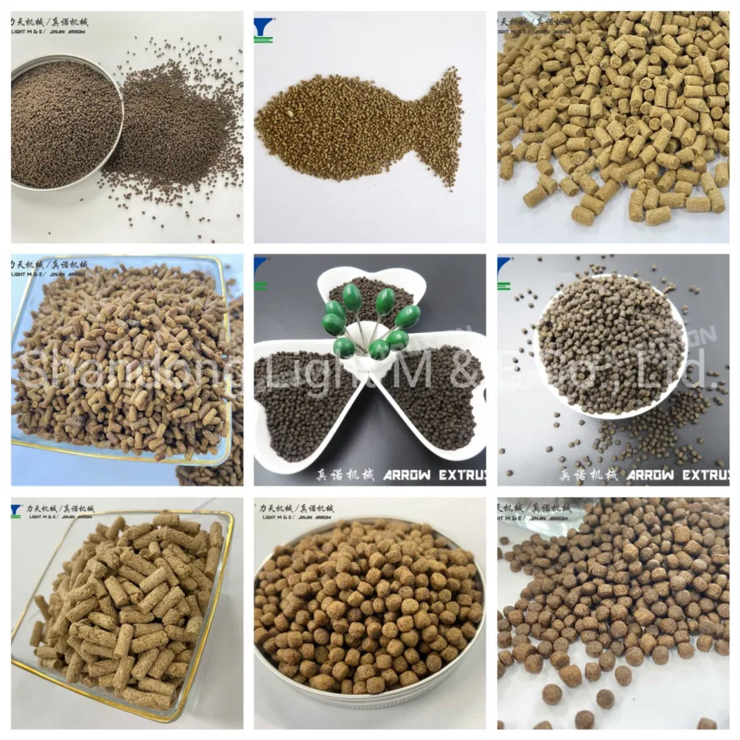 China High Quality Automatic Extruded Floating Fish Feed Machine