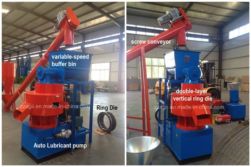 Farm Use Wood Pellet Machine Ring Die Softwood Pellet Machine