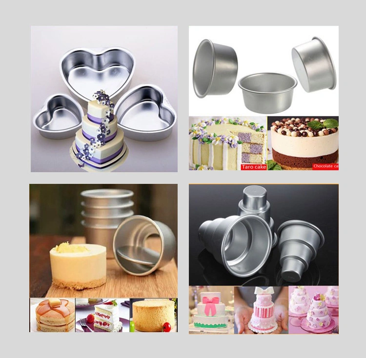 Die Casting Aluminium Non Stick Round Bundt Cake Baking Molds Cake Ring Molds for Baking