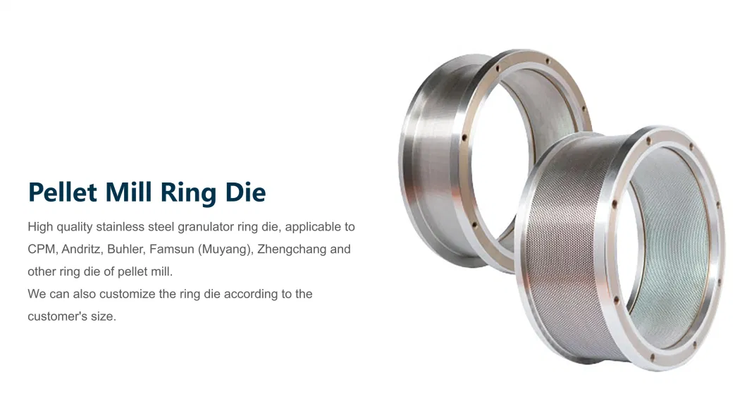 Zhengchang Szlh420d Pellet Machine Stainless Steel X46cr13 (4Cr13) Ring Die in Feed Processing Machinery Spare Parts