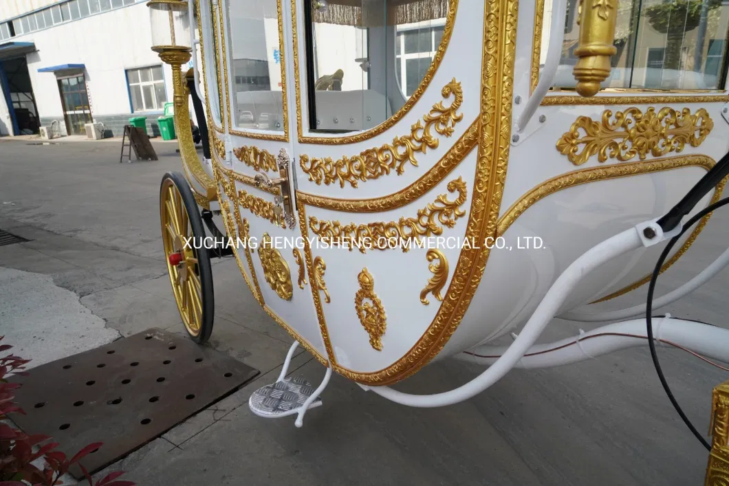 High Quality Fairytale Deluxe Wedding Special Transport Horse Carriage