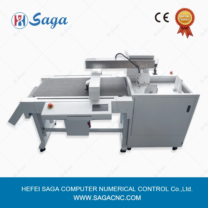 Saga CCD Camera Scan Automatic Delivery Material Flat Plate Die Cut Contour Cut