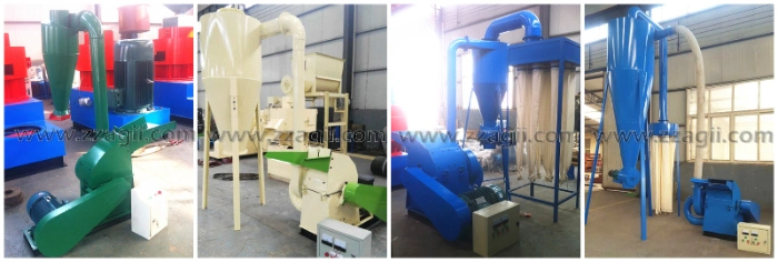 9fq Ce 500kg Hammer Wood Crusher Machine for Crushing Biomass Waste