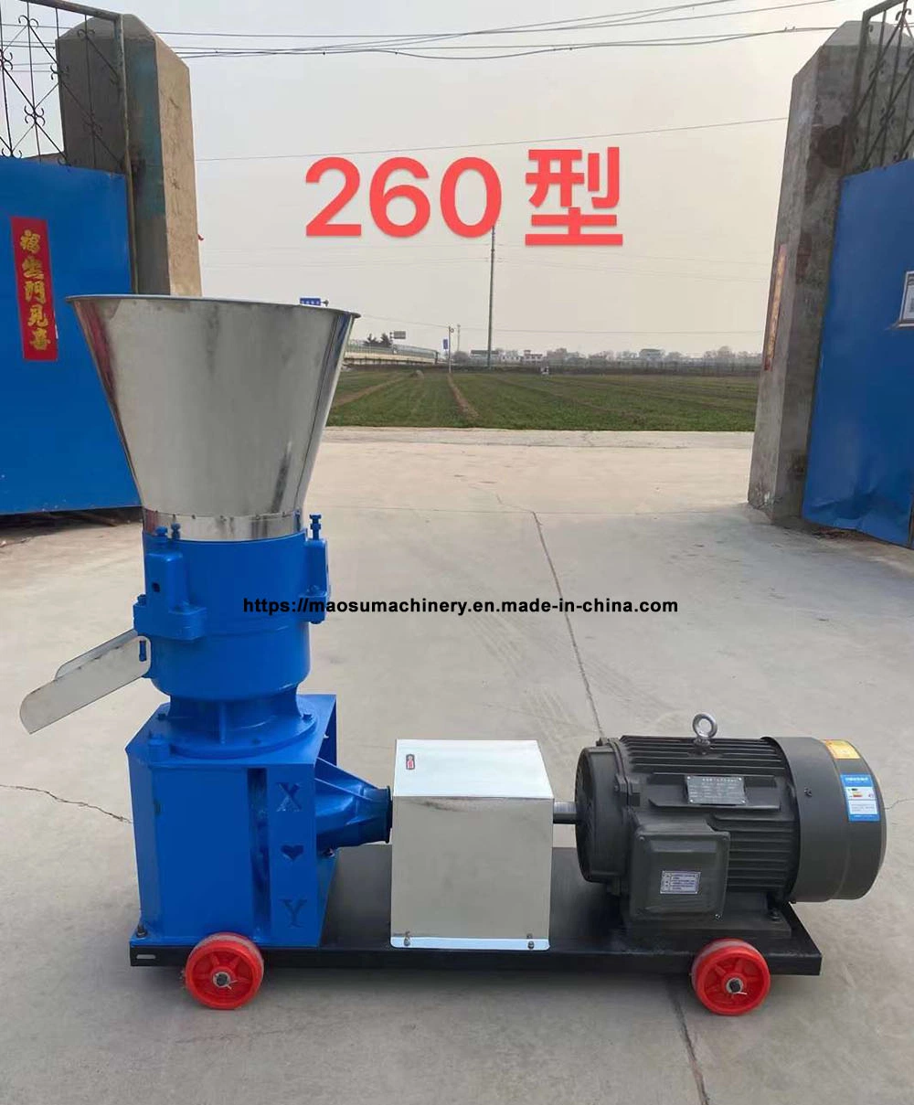Automatic Diesel Engine Pet Fish Animal Pellet Mill for Shrimp Cattle Feed