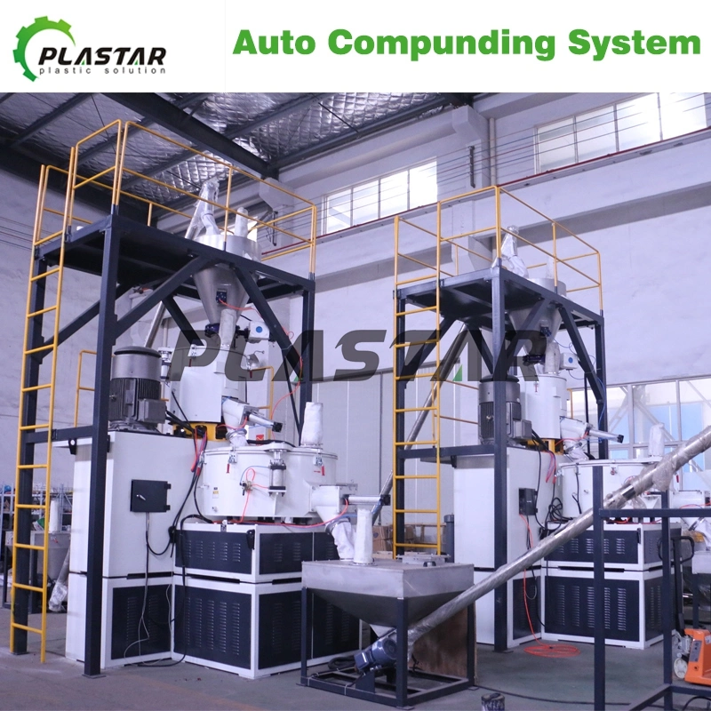 Fully Automatic Powder Pellet Material Mixing Weighing Conveying Handling System