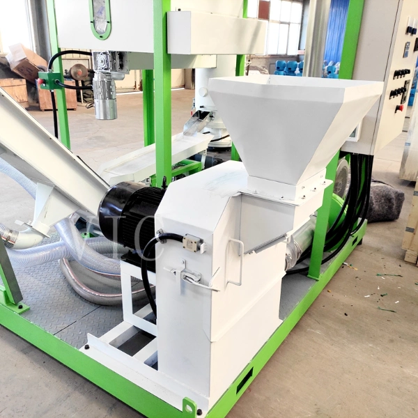 Mobile wood pellet making machine small wood pellet production line