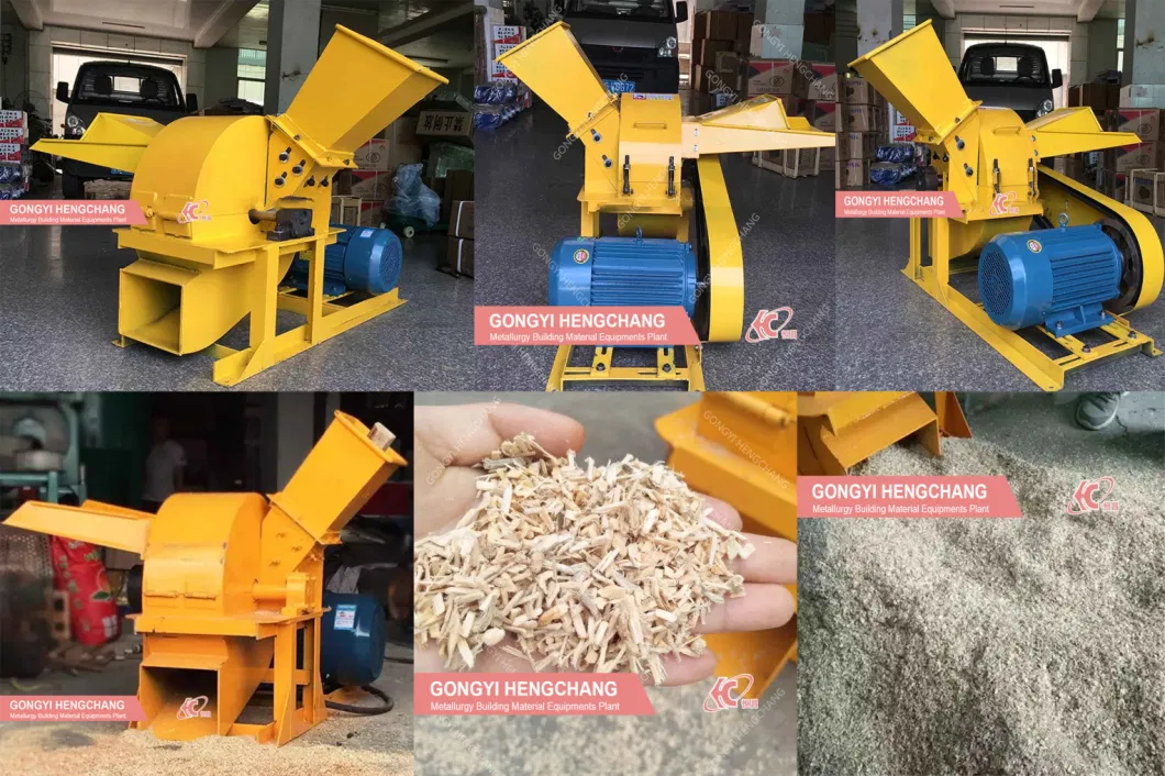 China Diesel Engine Small Branch 420 Large Wood Chiper Pallet Crusher Machine Maize Grinding Hammer Mill with Cyclone Machinery for Making Sawdust Powde R Price