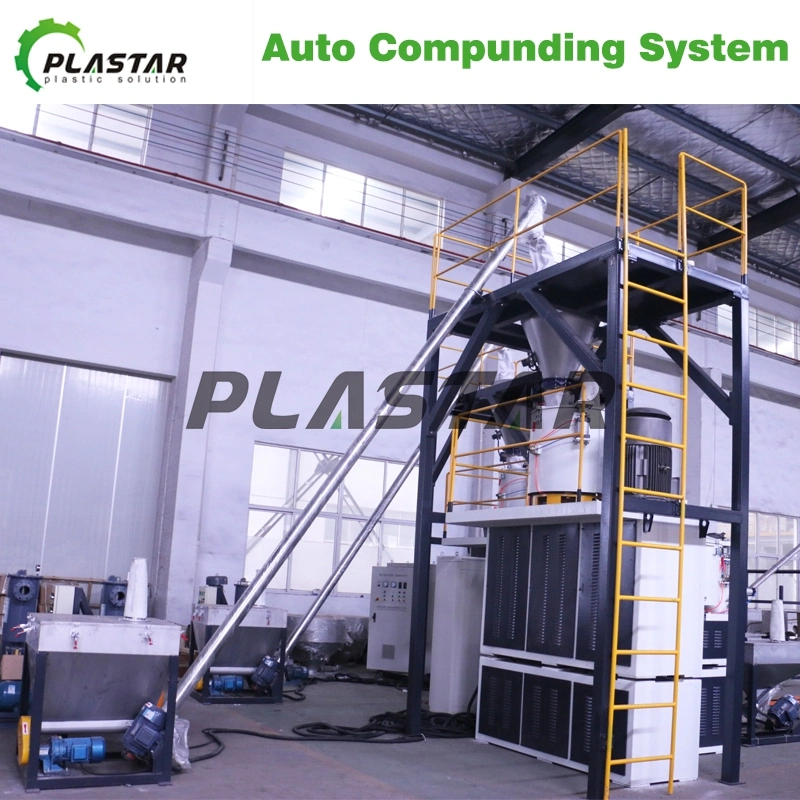 Powder Pellet Material Auto Conveying Dosing Weighing Batching Mixing Machine System
