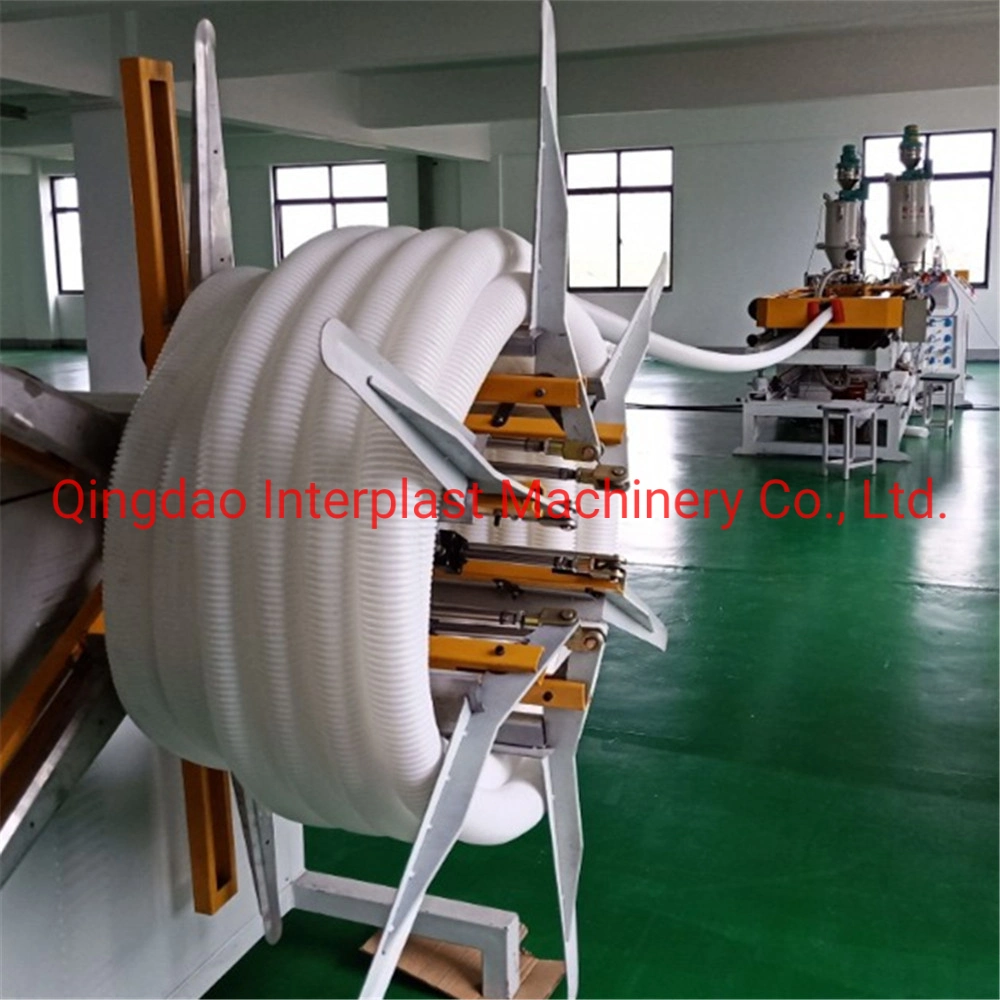 32-110mm Flexible Double Wall Corrugated Pipe Machinery for Wire Threading and Fresh Air Conveying