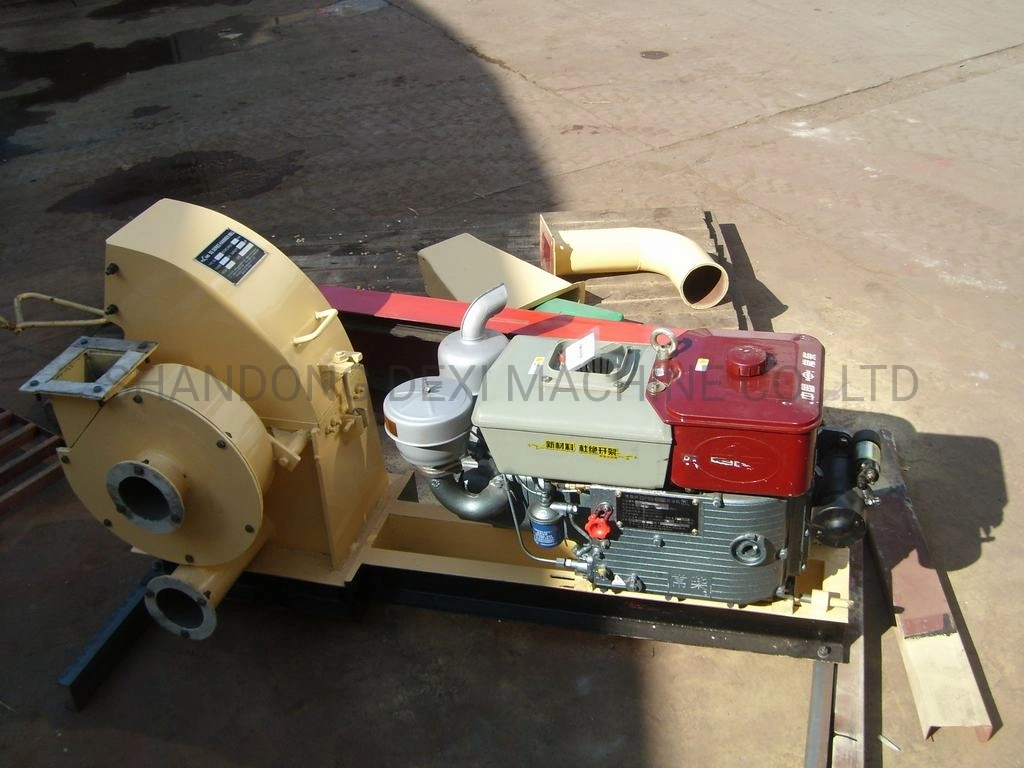 7.5kw 100-300kgs/H Grain Feed Crushing Hammer Mill for House Use