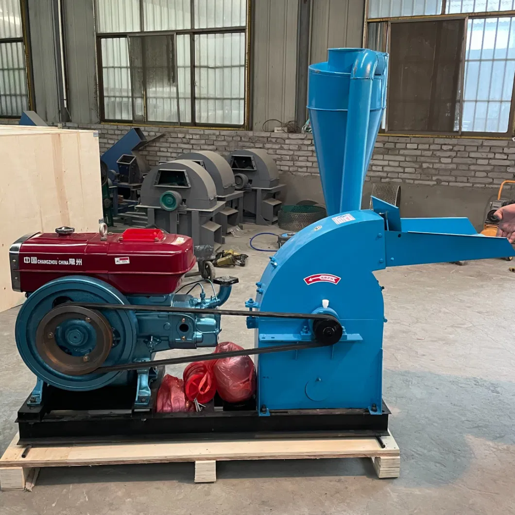 Corn Grain Wood Pellet Small Hammer Mill for Chips