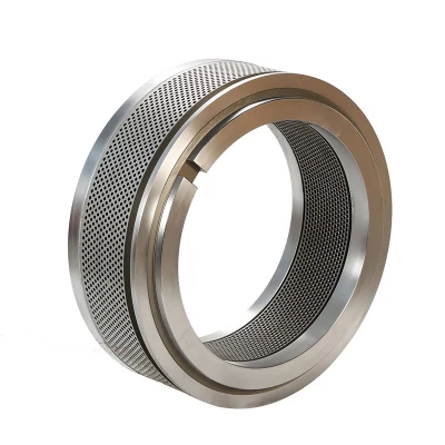  Troquel redondo Pellet Mill Diseño anillo rodillo troquel como repuesto Piezas de forja de la máquina de pellets