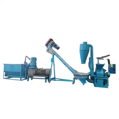 300-5000kg/H línea completa de producción de pellets de Madera con varias capacidades de madera Máquina de fabricación de pellets