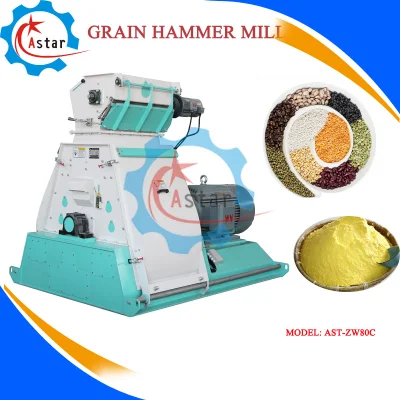  Fabricación Biomass Madera Chips cereales granos Pato de pollo Ganadería Molino de martillo para alimentación animal de aves Molino de martillo para amolado de maíz