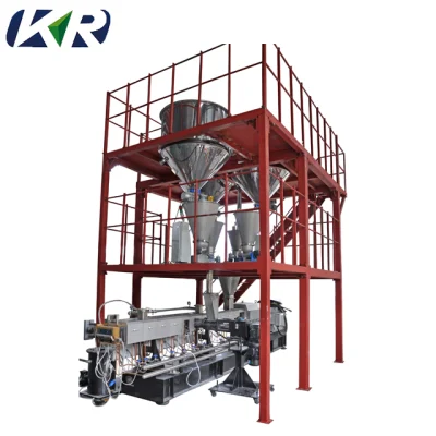  China Wholesale haciendo bolitas de plástico Máquina extrusionadora de husillo doble