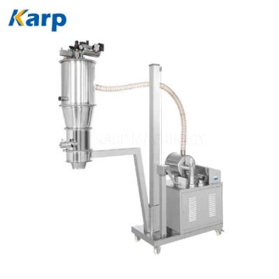  Sistema de transporte de vacío de alimentación de transportador neumático de plástico pellet