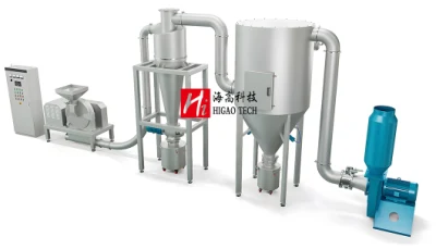  Universal de Alimentos Especias Farmacia Disco Pin Mill Pulverizador Máquina con Ciclón Separador y Colector de Polvo