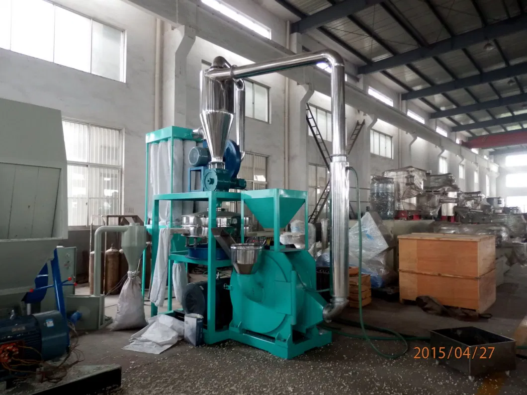 Yatong High Speed PVC PP PE Pet Waste Plastic Scraps Pellet Pulverizer Milling Grinding Machine