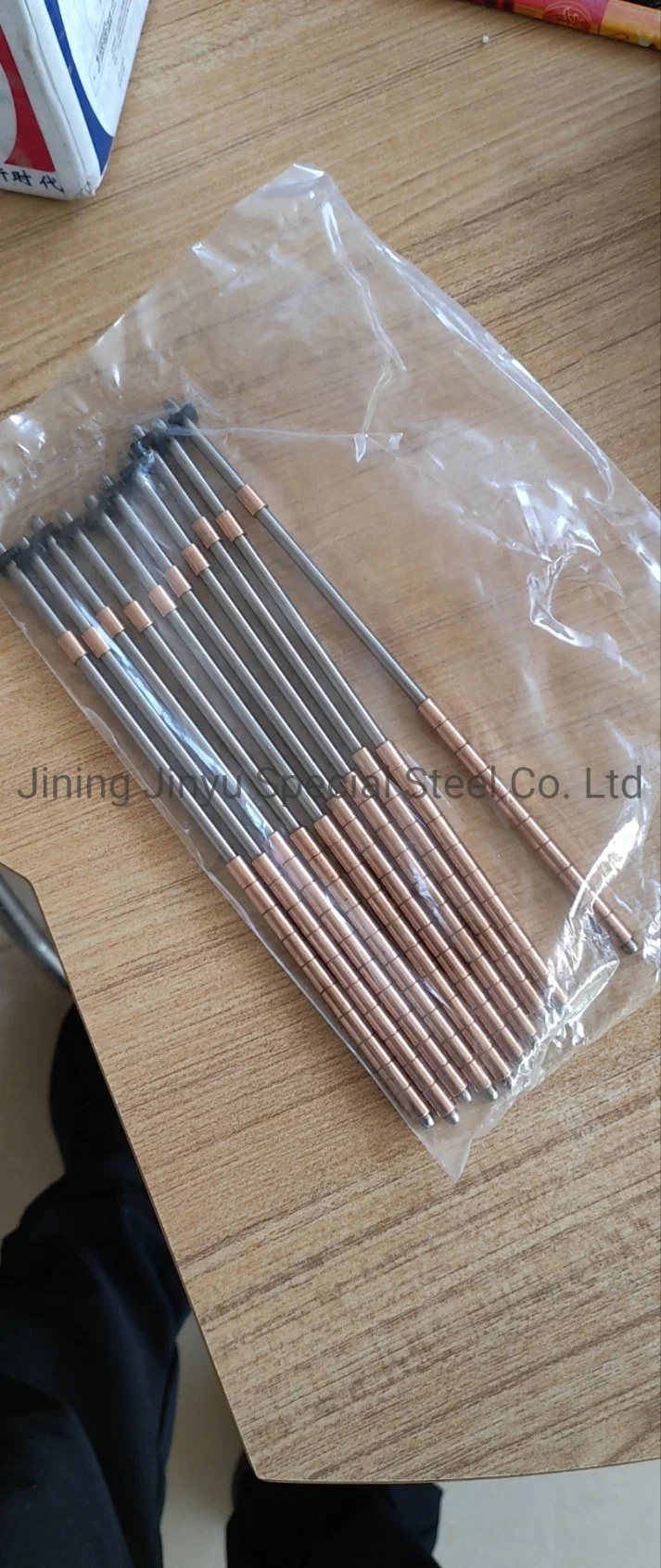 Bending Rods for Roller Rods with 19 Brass Bushings for MDF Refiner Mill