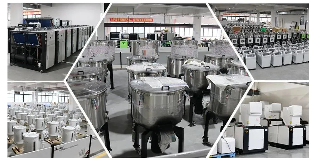 Plastic Raw Material Mixing Machine Automatic Plastic Pellets Feeding Mixer