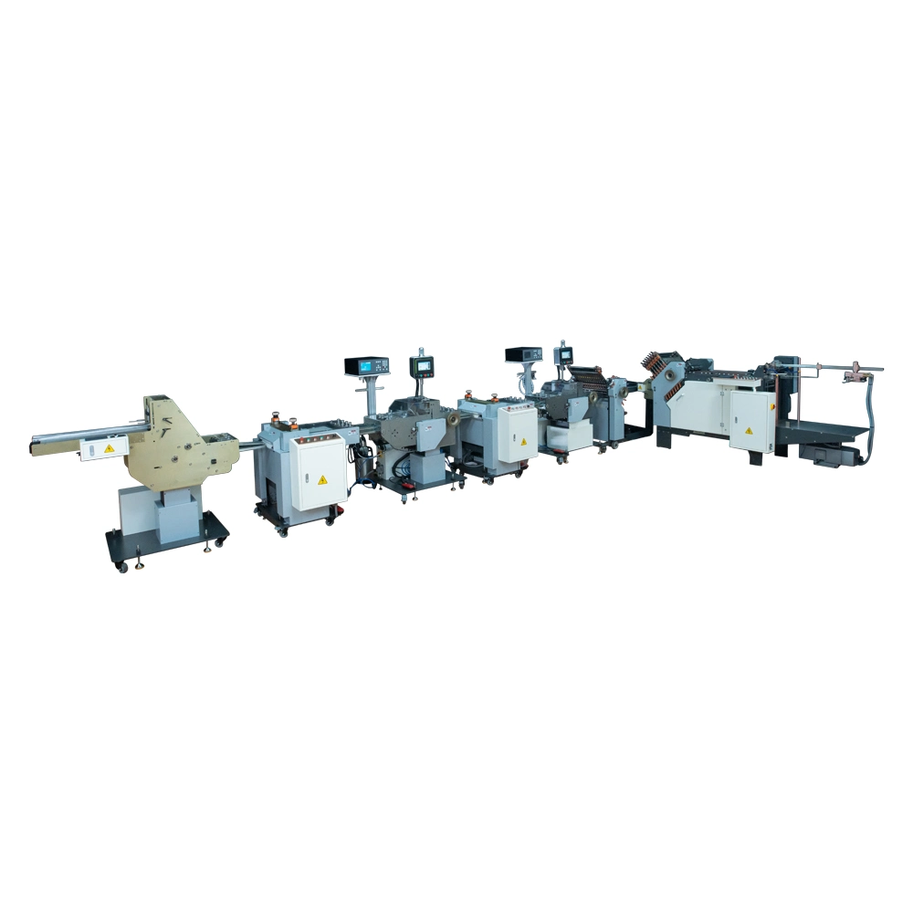 Hxcp Pharmaceutical Folding Machines for Inserts and Outsert Production Line