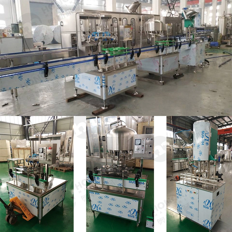 Brandnew Linear Mineral Pure Water Rinsing Filling Capping Machine/Equipment
