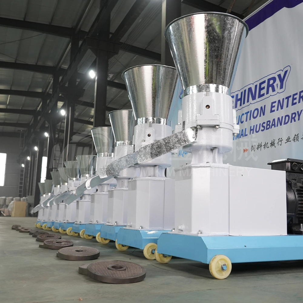 Animal Feed Processing Machines Flat Die Feed Pellet Machine Diesel Models Feed Pellet Making Machine