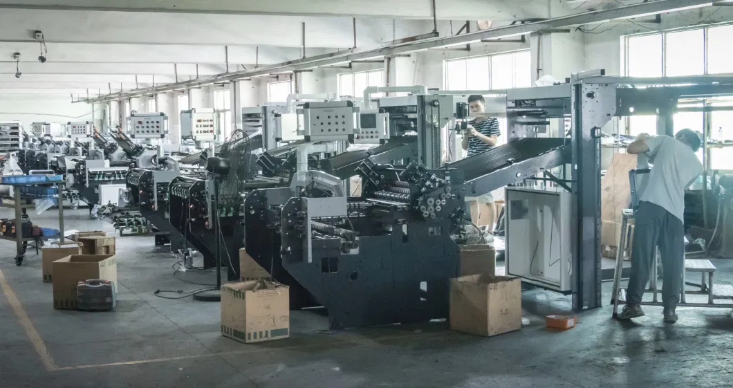 Cp Automatic Paper Folding Machine with Round Pile Feeder Post Press