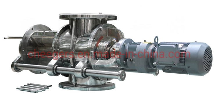 9L Pneumatic Conveying System Powder Cleaning Machine Rotary Airlock Valve