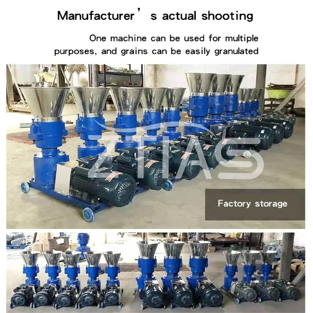 High Quality Farms Use Small Pelletized Poultry Livestock Animal Feed Pellet Machine Mill for Poultry