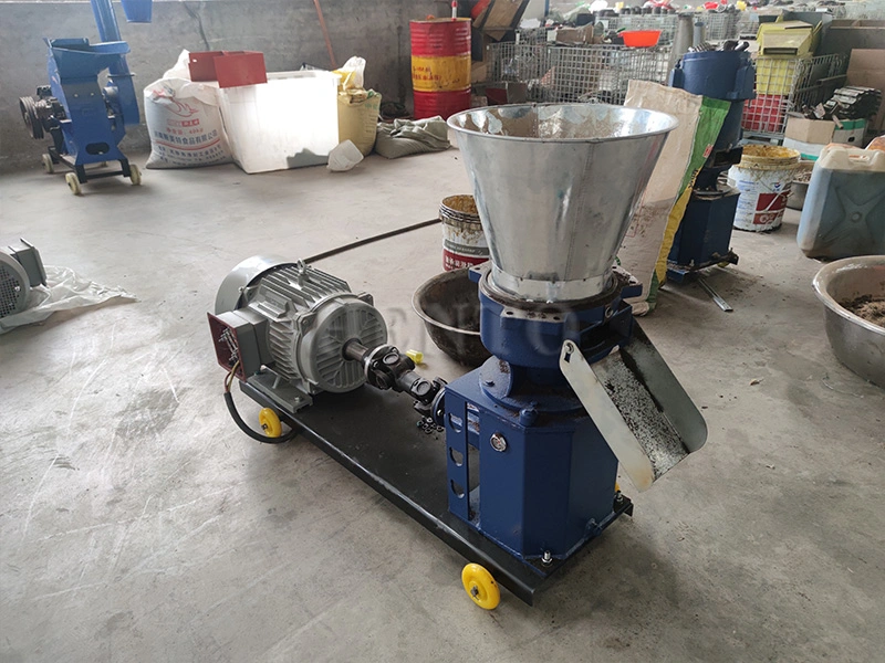 Poultry Chicken Pig Feed Pellet Making Machine / Animal Feed Pellet Machine