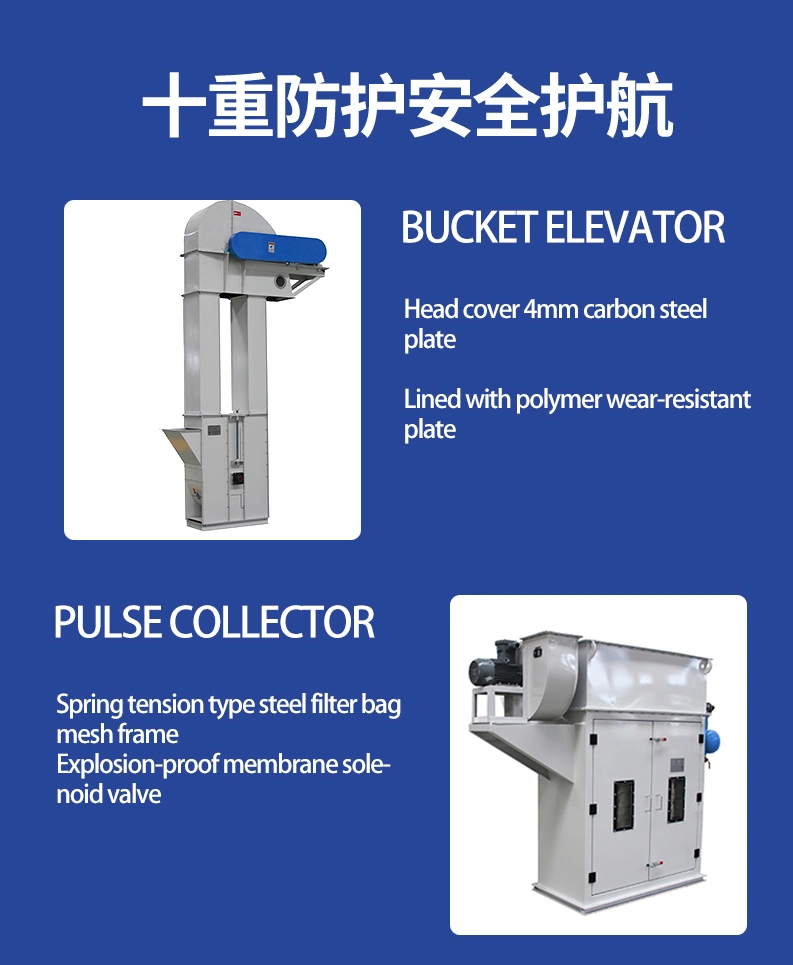 TCA High Quality Automatic Animal Pellet Feeding Line for Poultry Processing Machine
