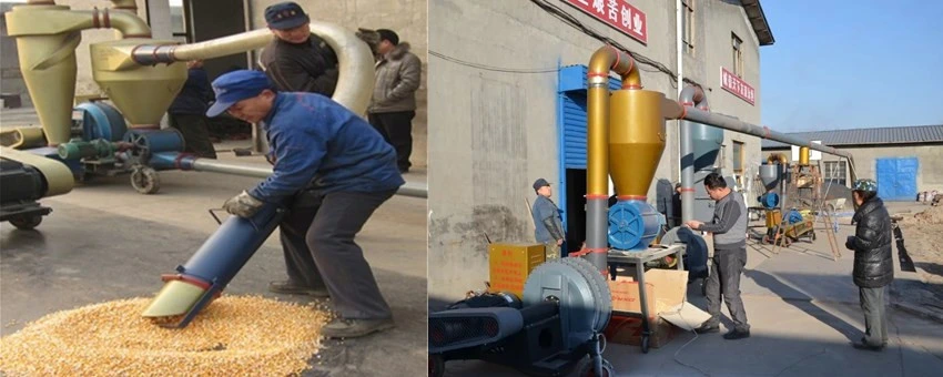 10 Ton Portable Pneumatic Grain Conveying Systems for Grain Storage